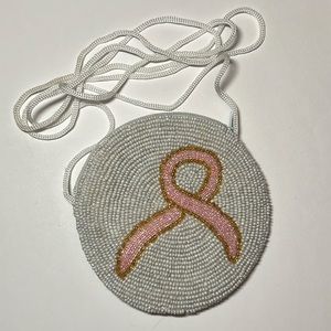 Vintage✨ breast cancer awareness pouch
